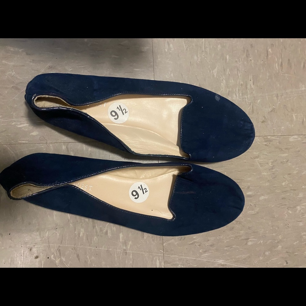 Blue flats